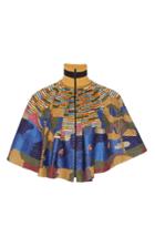Rahul Mishra Hand Embroidered Les Fauves Cape