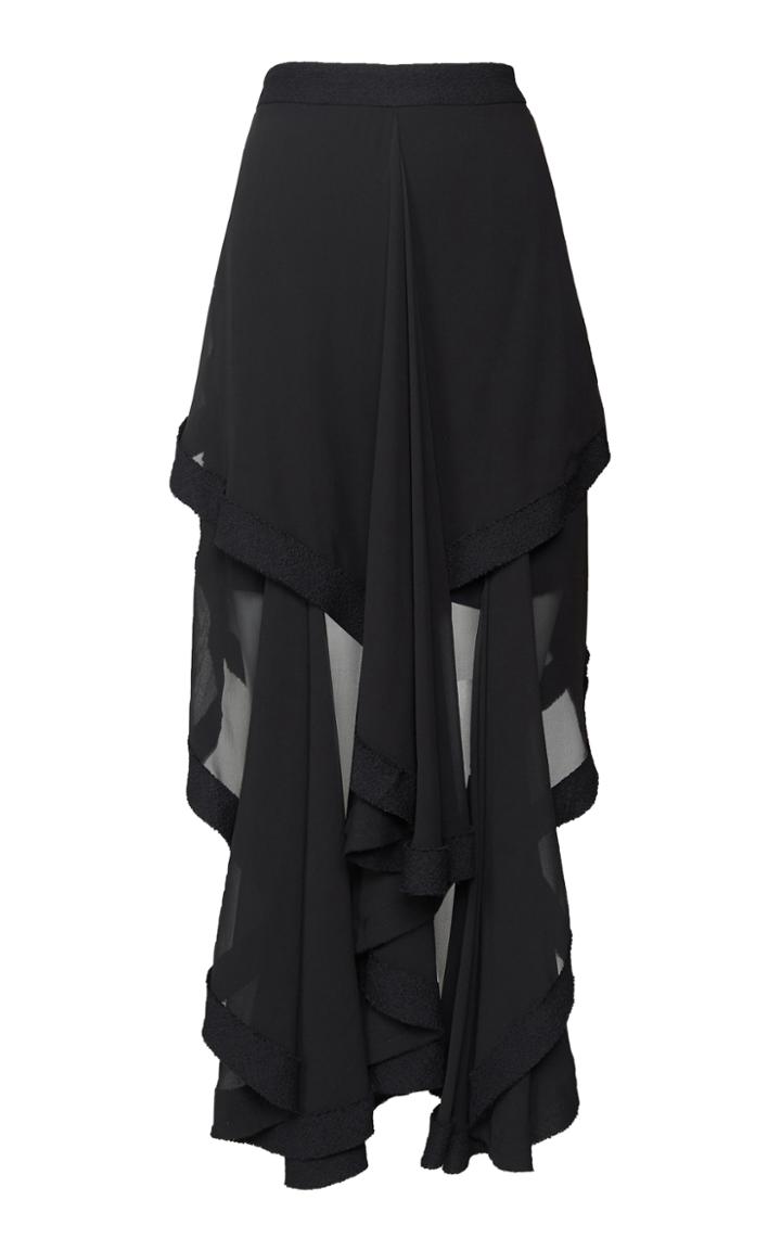 Kitx Black Liberty Draped Skirt