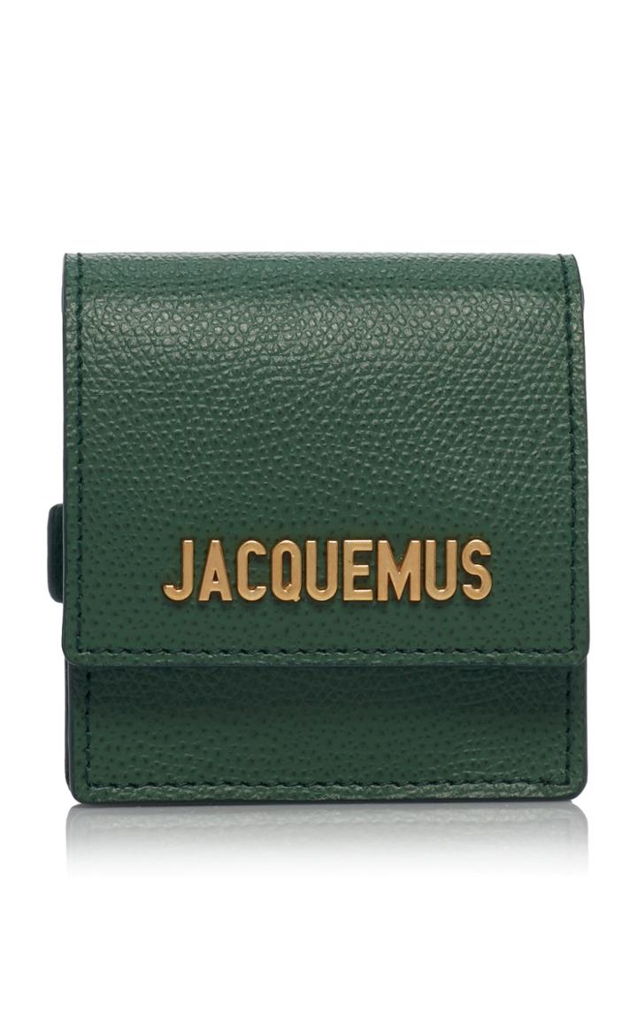 Jacquemus Le Sac Textured-leather Bracelet
