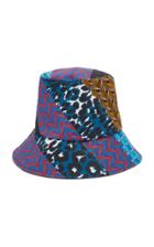Albertus Swanepoel Sabona Patchwork-effect Cotton Bucket Hat