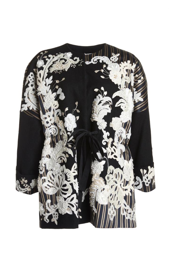 Moda Operandi Biyan Cinaya Floral Print Jacket
