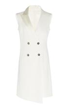 Moda Operandi Akris Double-breasted Wool Mini Coat Dress Size: 2