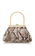 Cult Gaia Estelle Mini Python Embossed Leather Bag