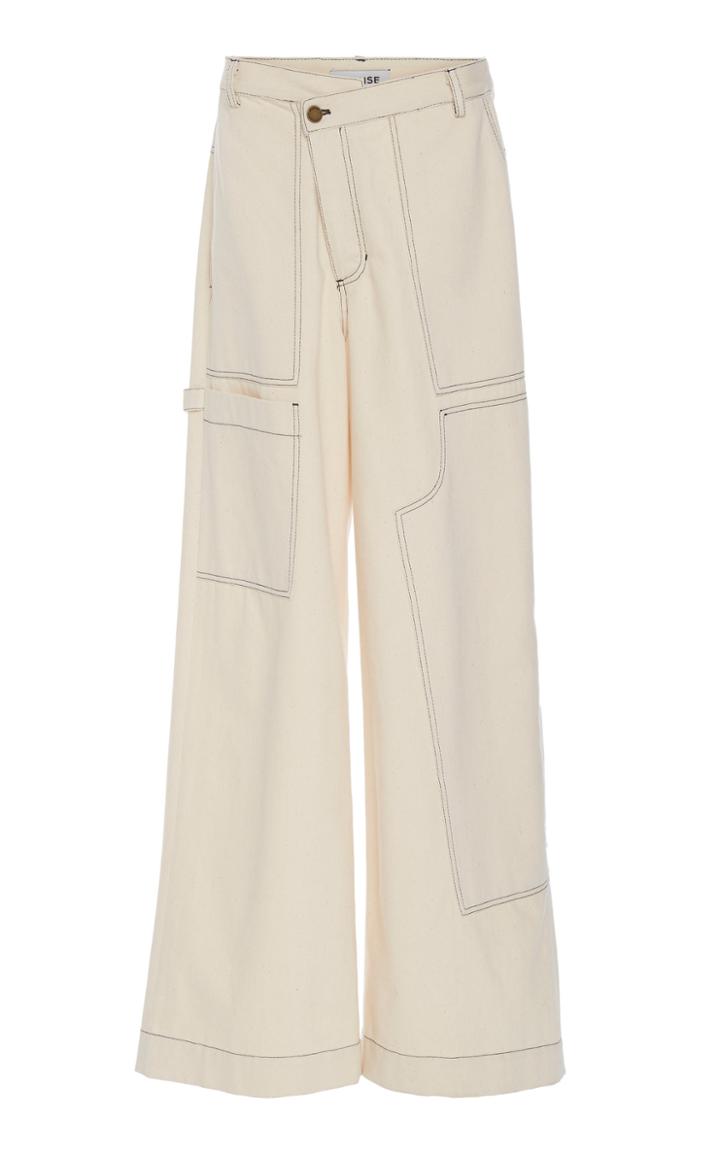 Monse Wide Leg Cotton Pant