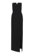 Givenchy Strapless Wrap-effect Cady Gown