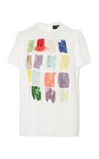 Paule Ka Satin Backed Embellished Top