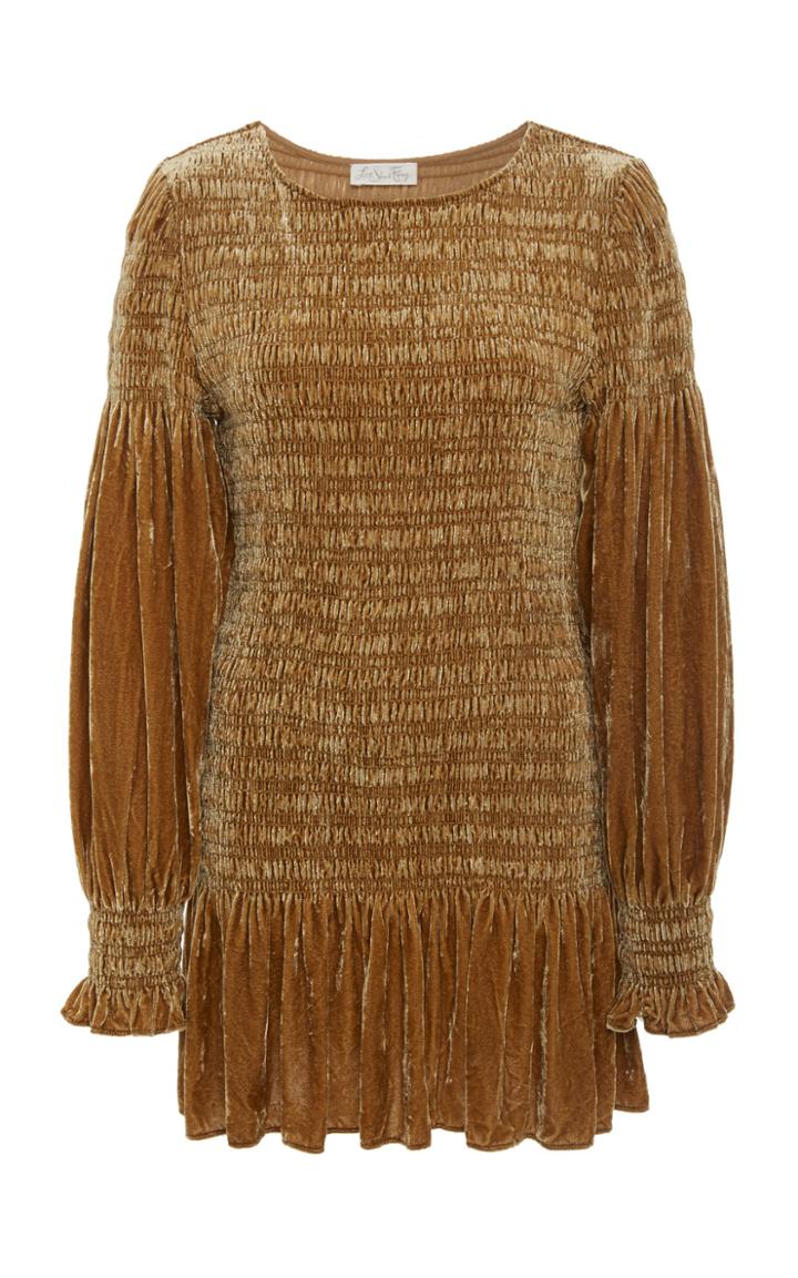 Loveshackfancy Scarlett Velvet Dress