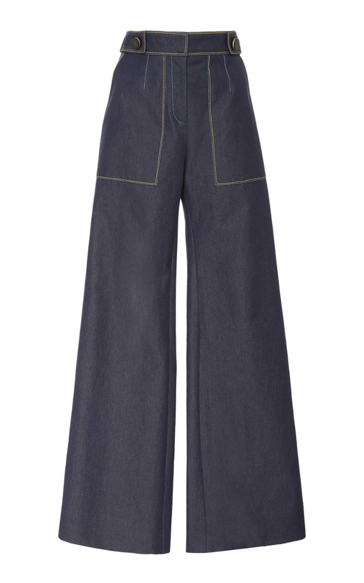 Carolina Herrera Wide Leg Pant