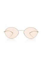 Mykita Round-frame Stainless Steel Sunglasses