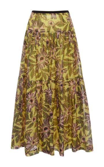 Red Valentino Limone Print Skirt
