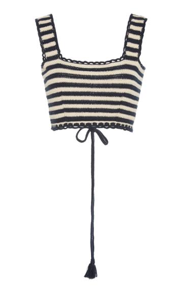 Escvdo Ori Corchet Crop Top