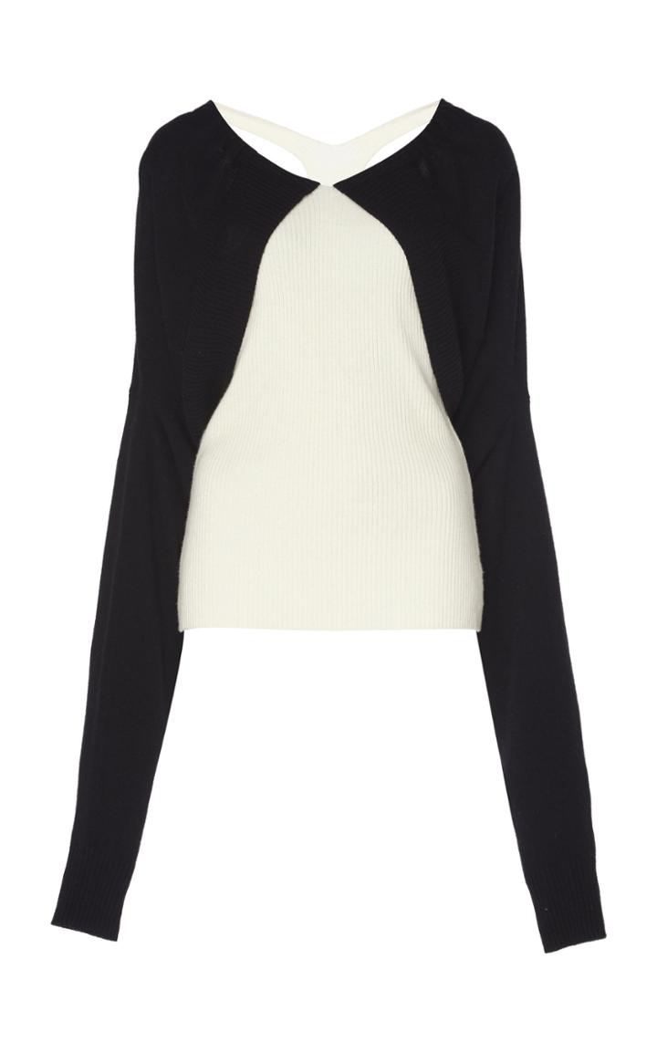 Christopher Esber Wool-blend Dual T-bar Sweater