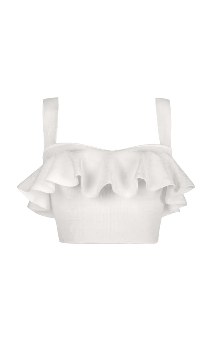 Lolitta Verena Ruffle Cropped Top