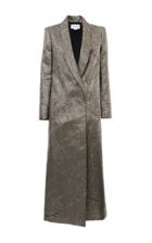Genny Long Metallic Coat
