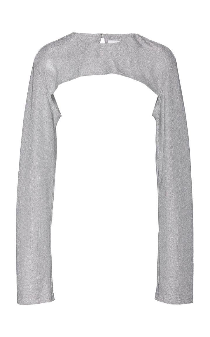 Paris Georgia Metal Half Sweater