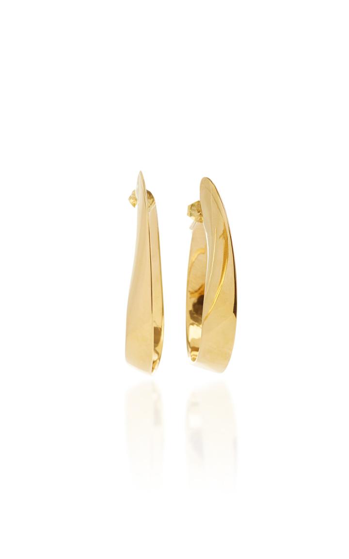 Agmes Gold Vermeil Daphne Hoops