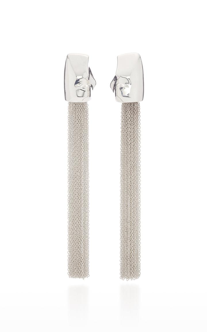 Agmes Cecilia Sterling-silver Beaded Earrings