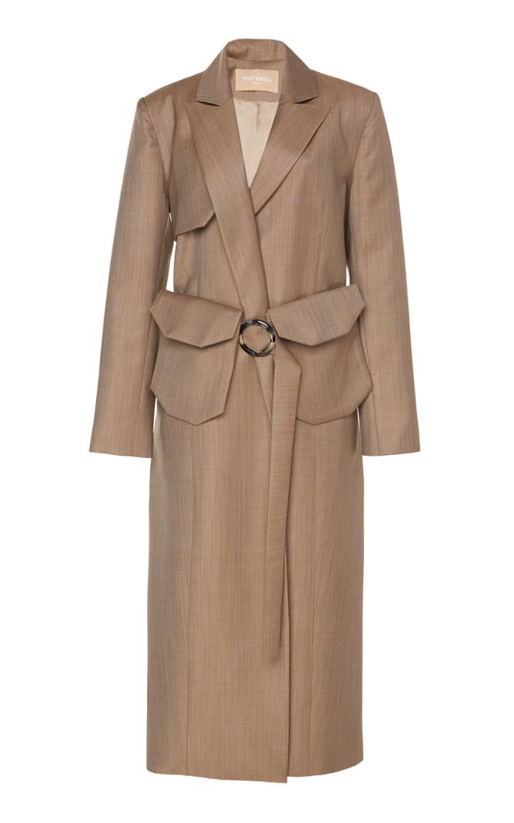Matriel Belt Bag Maxi Coat