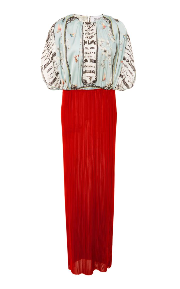 Greta Boldini Lea Pleated Midi Dress