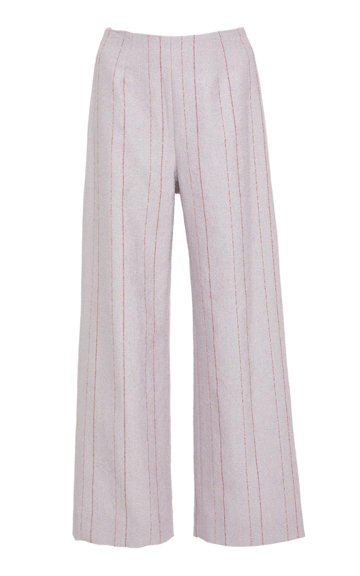 Markarian Bourgh Stripe Burlap Pants