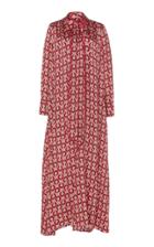 For Restless Sleepers Nettuno Chain Printed Silk Jumpsuit