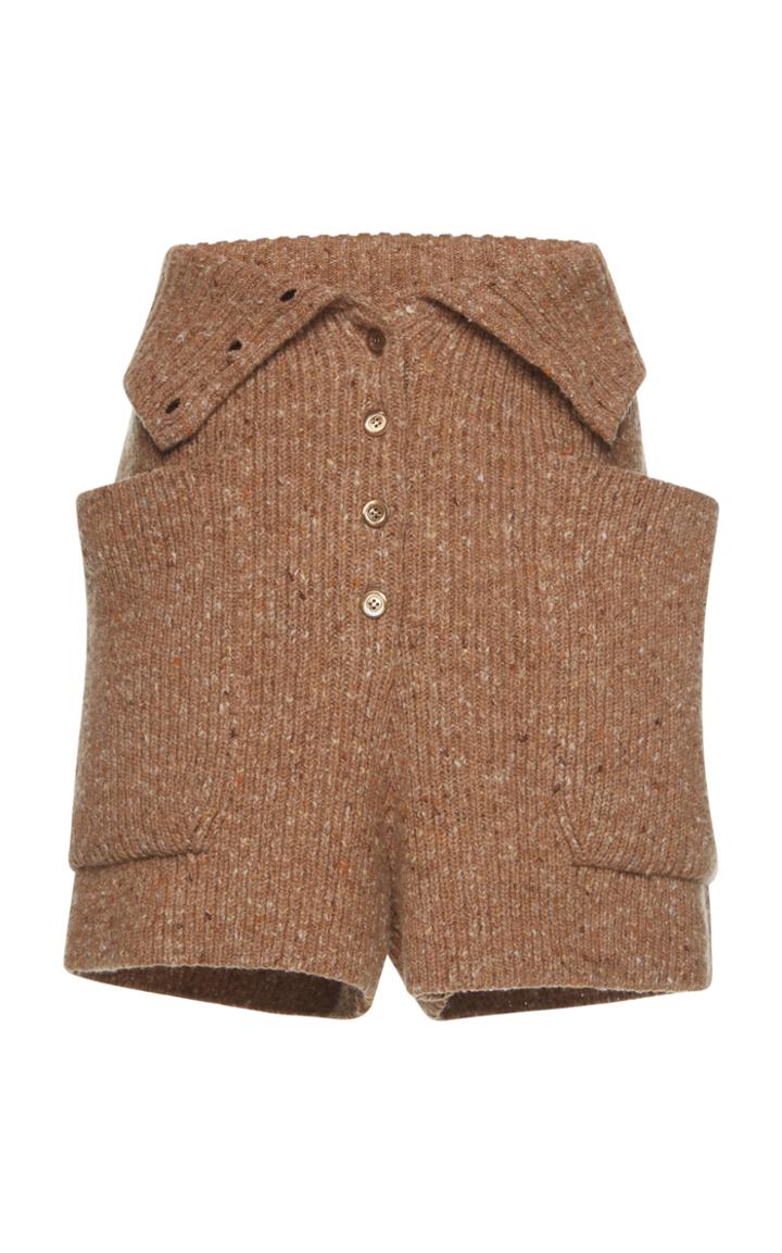 Philosophy Di Lorenzo Serafini Wool Blend Knit Short