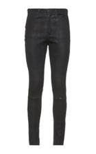 Fabiana Filippi Skinny Leather Pocket Pants