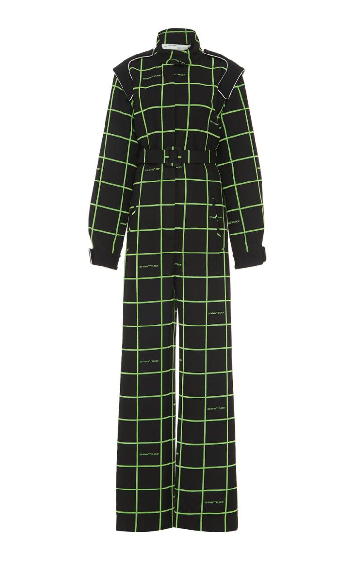 Off-white C/o Virgil Abloh Printed Racing Jumpsuit