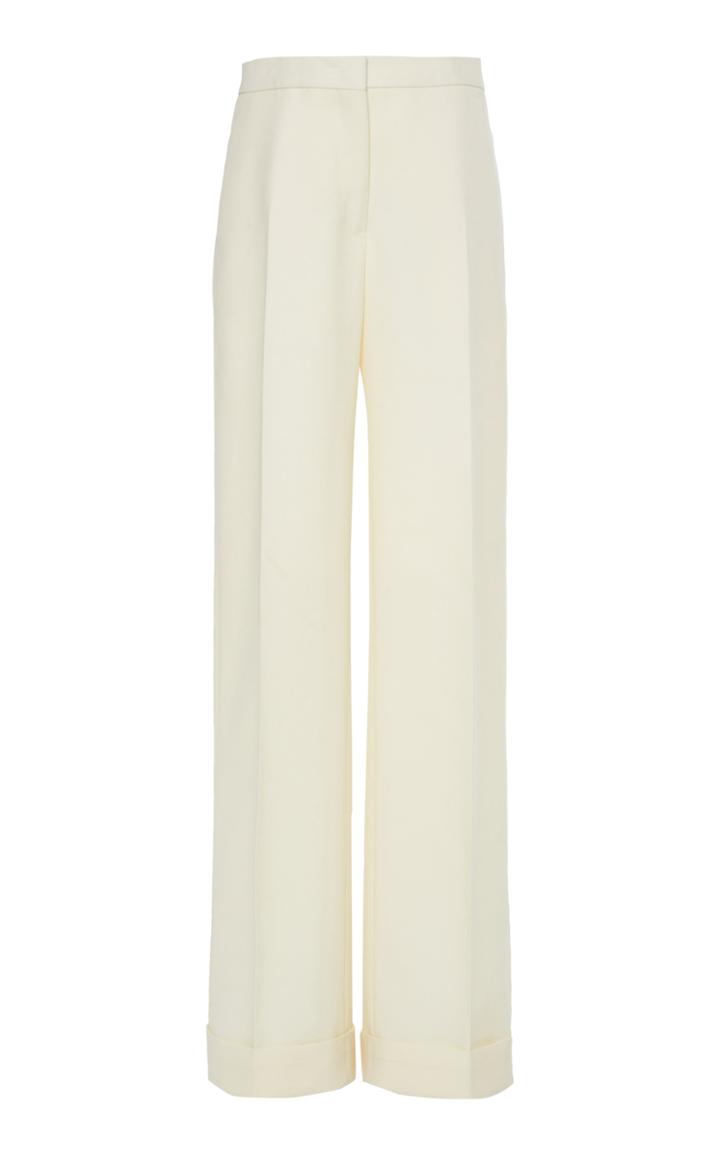 Moda Operandi Jil Sander Straight-leg Wool Pants