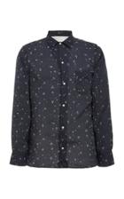 Officine Gnrale Printed Tencel Button Up Shirt