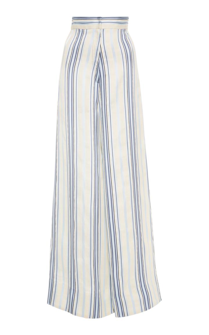 Jill Stuart Jodie Striped Wide Legged Pant