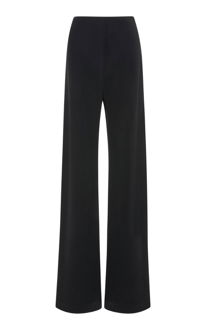 Rosetta Getty Bias Cut Stretch-crepe High-rise Pants