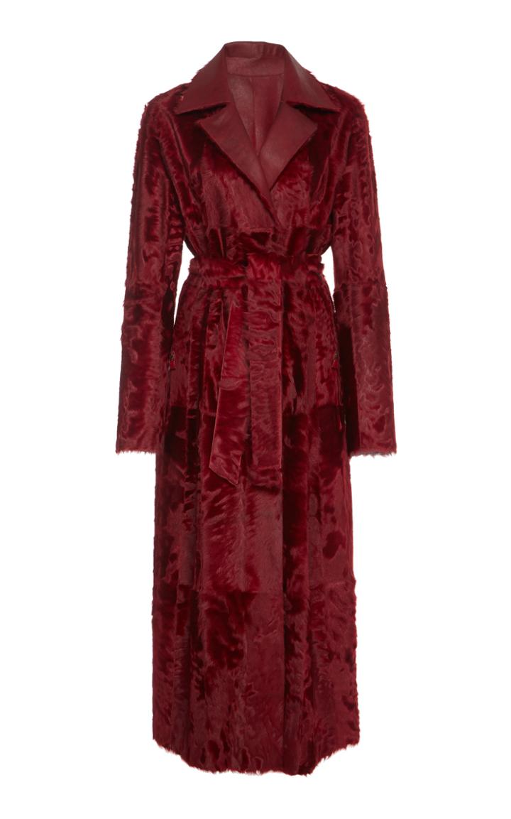 Akris Trevis Fur Coat