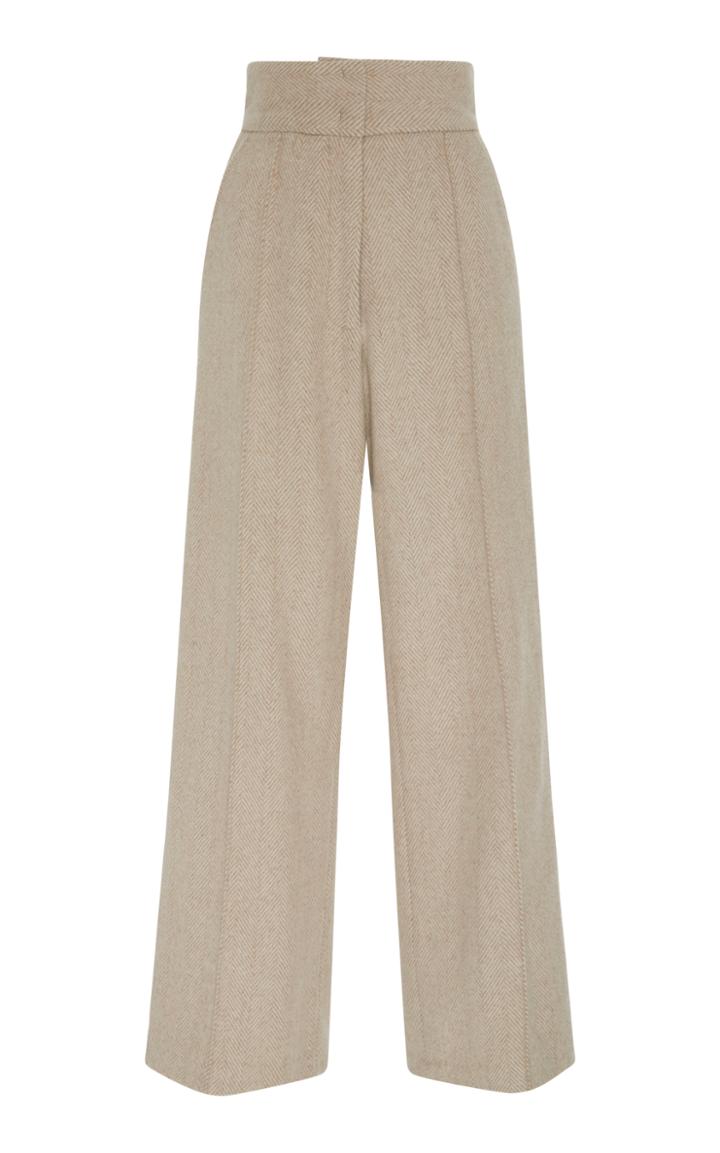 Rachel Comey Traverse Wool-blend Wide-leg Pants