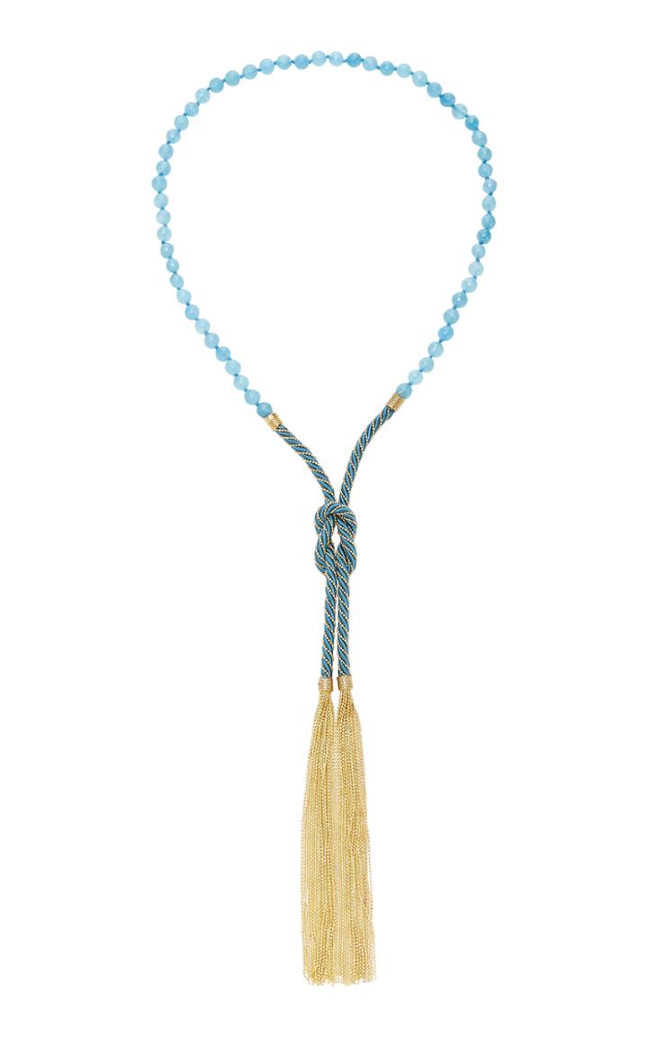 Rosantica Pace Blue Quartz Necklace