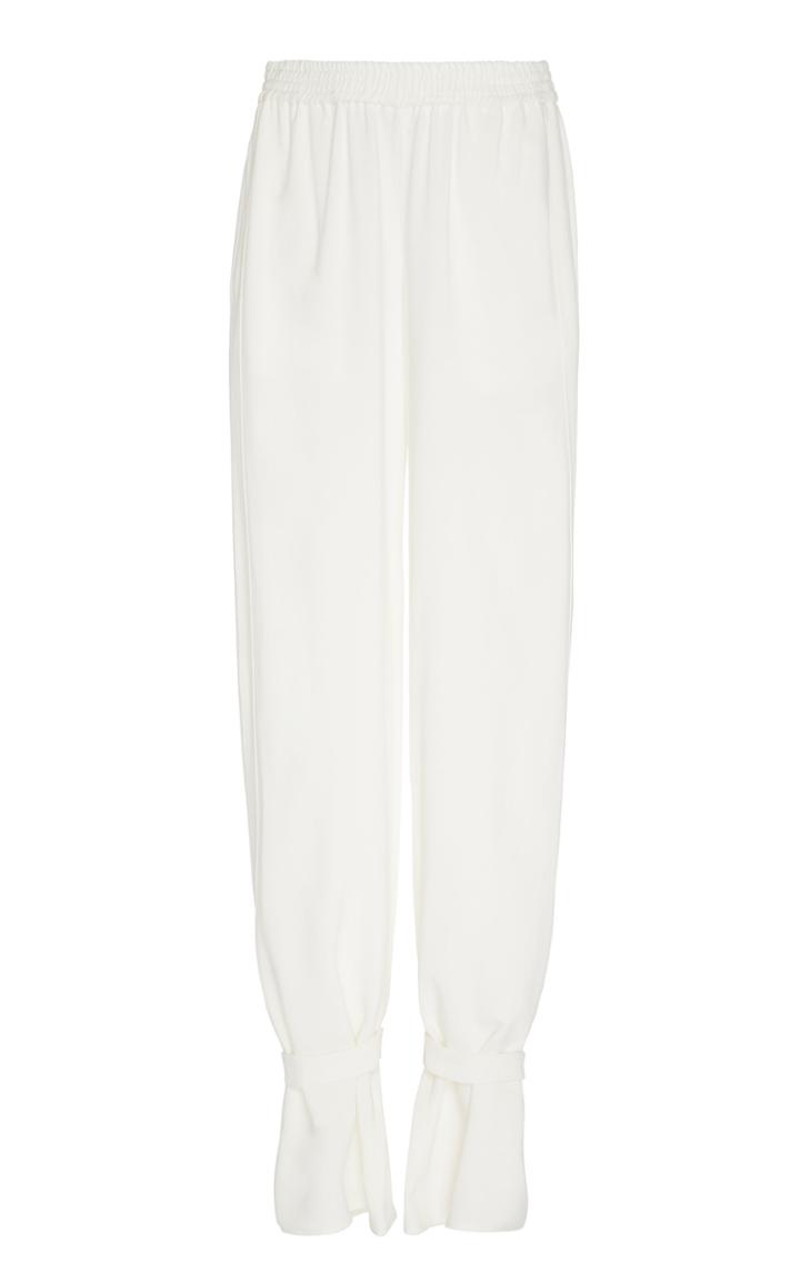 Moda Operandi Sally Lapointe Buckle-embellished Cady Pants Size: S