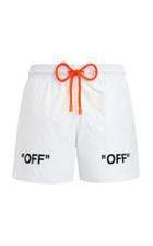 Off-white C/o Virgil Abloh +vilebrequin Printed Shell Swim Shorts