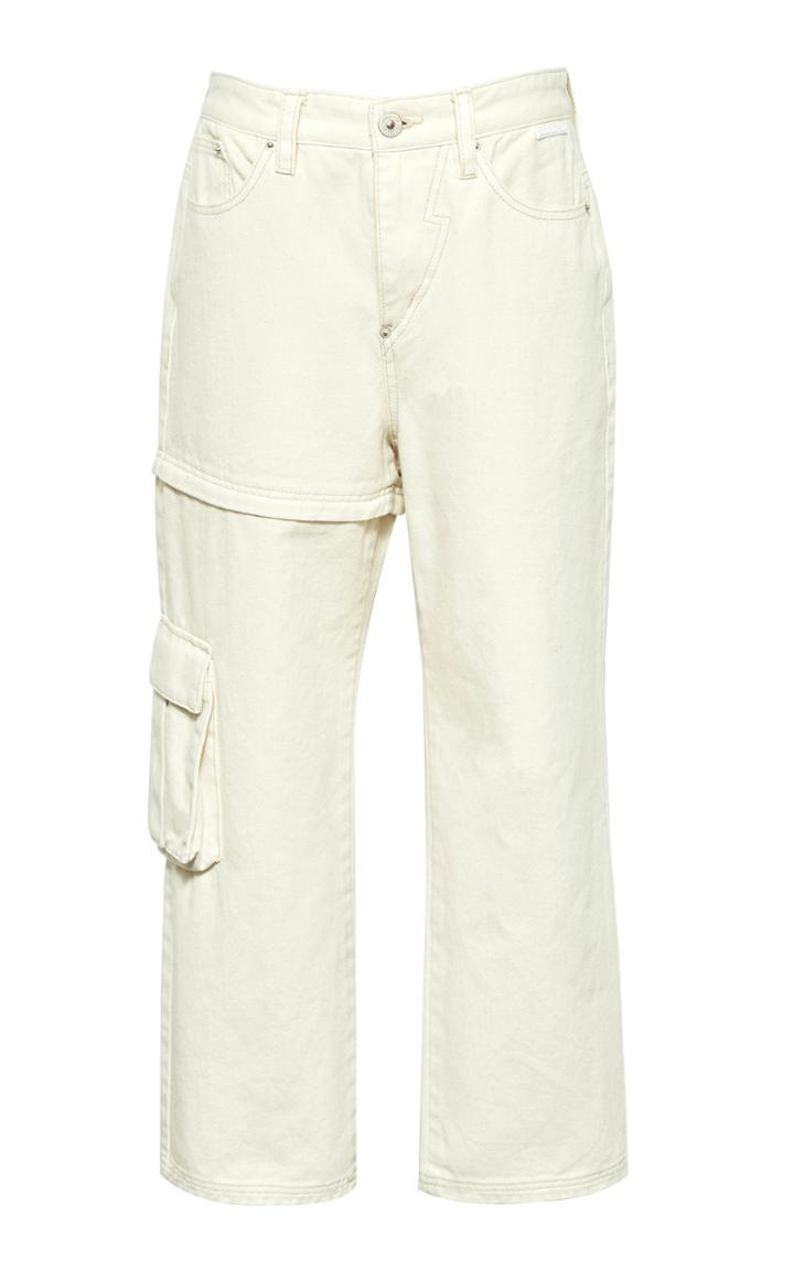 Pushbutton Transformer Two-way Jeans