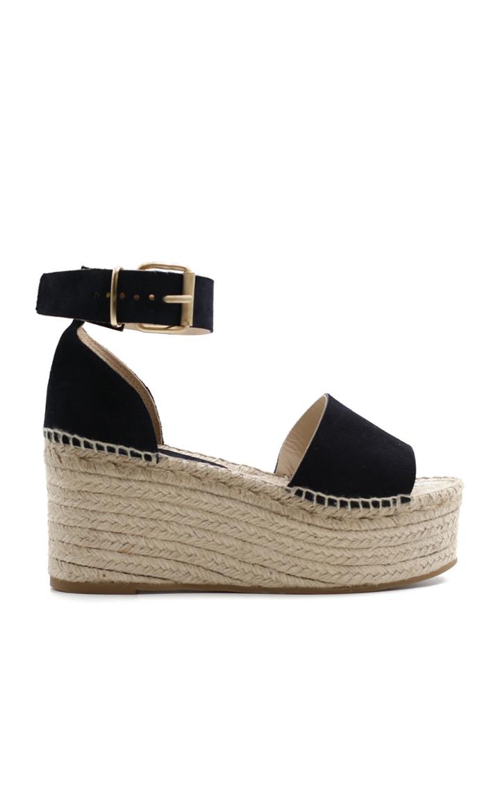 Alohas Sandals Karmen Dark Platform Sandals