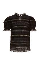 Ulla Johnson Desi Short Sleeve Blouse