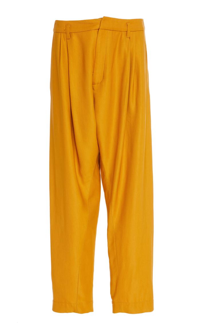 Arj Alla Straight Leg Twill Harem Pants