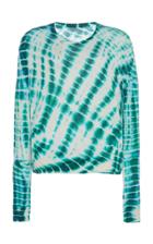Moda Operandi The Elder Statesman Dub Slash Tranquility Cashmere Top Size: Xs