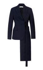 Bourie Asymmetrical Gabardine Blazer