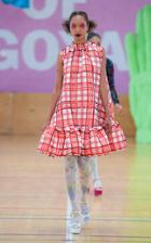 Stine Goya Ina Plaid Shift Dress