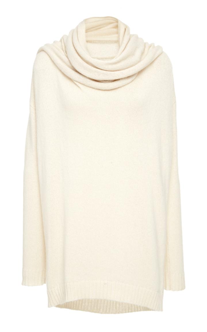 Hensely Scarf Cashmere Sweater