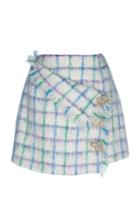 Vivetta Ungrad Plaid Skirt