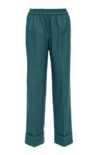 Alena Akhmadullina Stripe Wool Cropped Pants