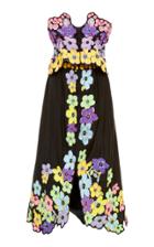 Yuliya Magdych Besame Mucho Embroidered Cotton Top And Skirt Set