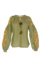 March11 Olive Kilim Blouse