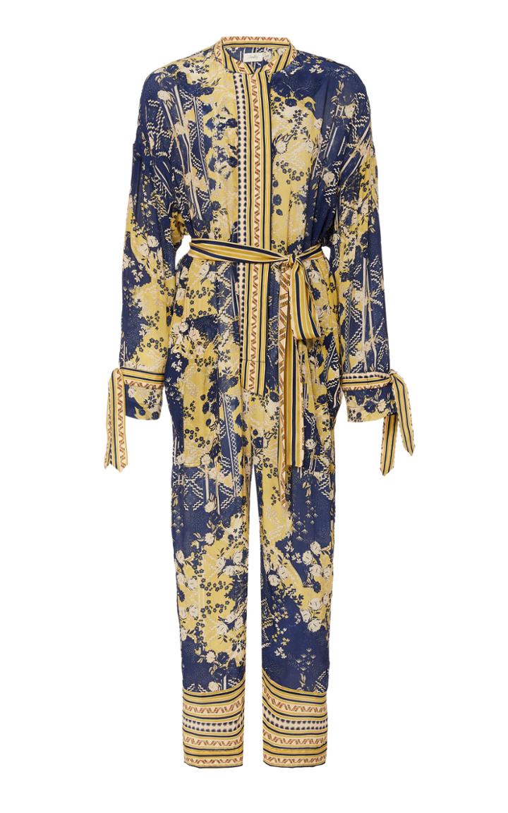 Moda Operandi Chufy Lima Chiffon Jumpsuit Size: Xs